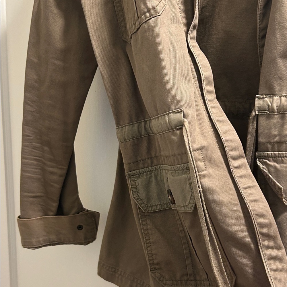 Brown Utility Jacket - Picture 3 of 6